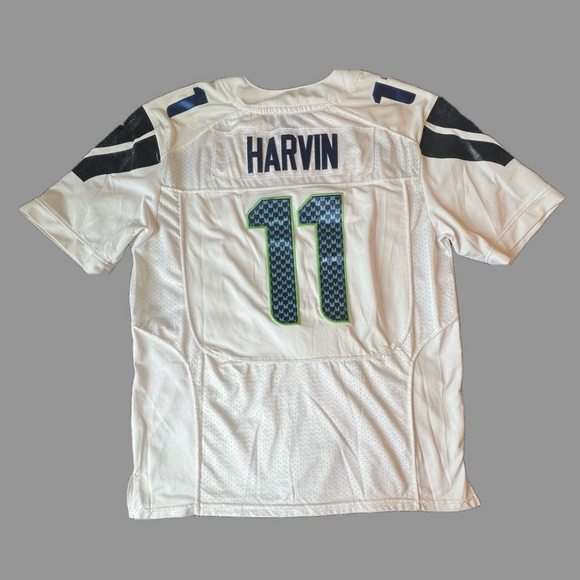 Percy Harvin Seattle Seahawks Vintage Nike Super Bowl Football Jersey - Picture 1 of 14